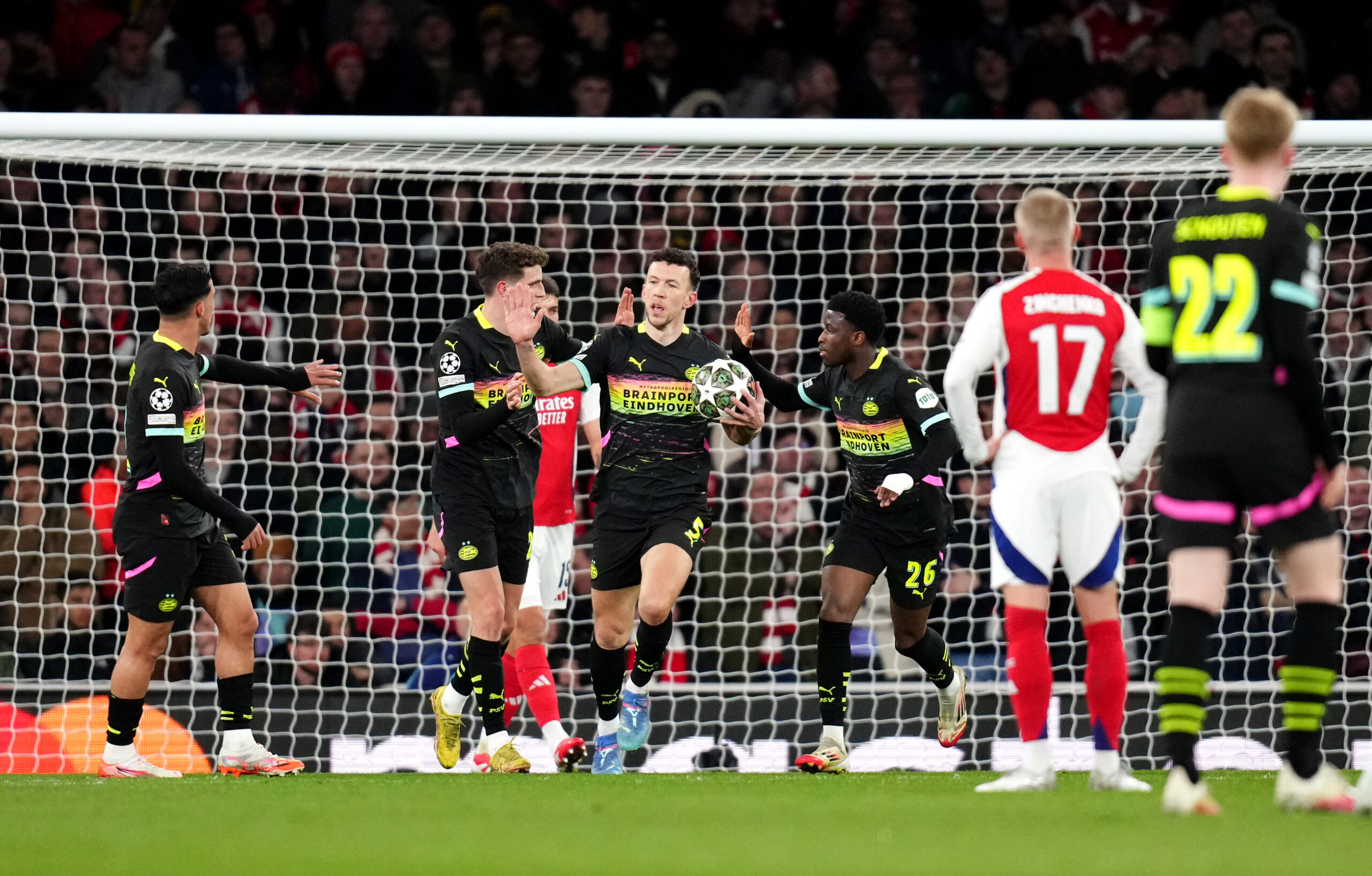 Arsenal v PSV Eindhoven - UEFA Champions League - Round of 16 - Second Leg - Emirates Stadium - Sportvavo