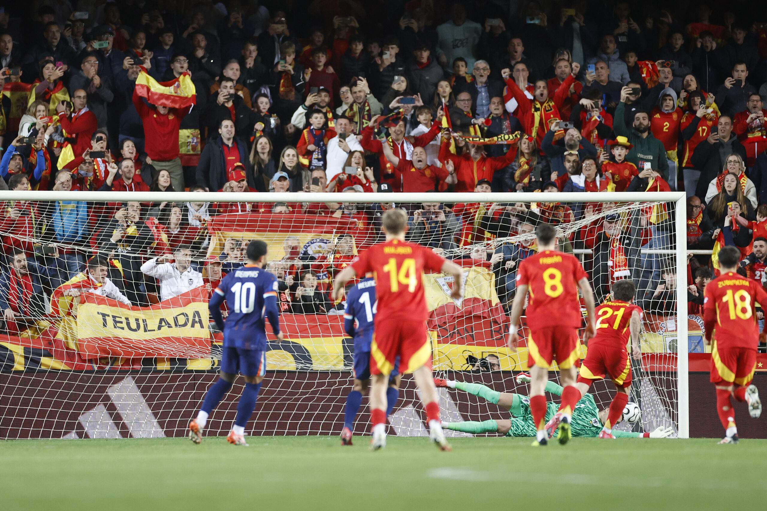 Spain Spain vs Netherlands - Sportvavo